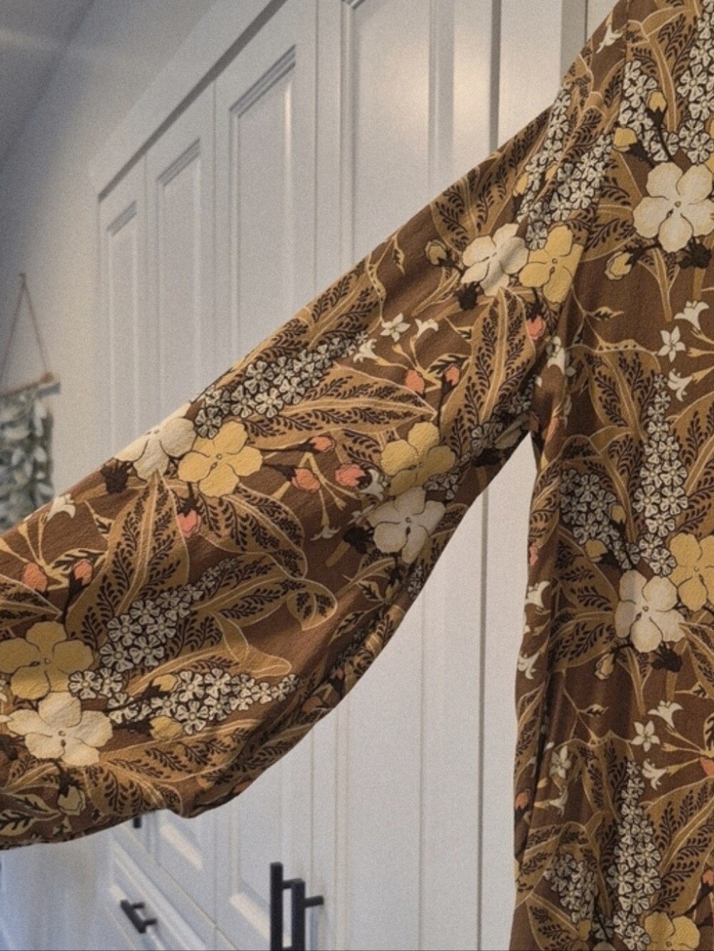 SPELL Spell & the Gypsy Collective Bianca Long Sleeve Floral Tunic Dress, XS - Picture 6 of 15